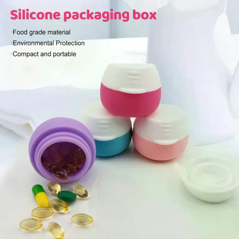 Body Jewelry Jewelry Box - Bocaux de voyage portables en Silicone