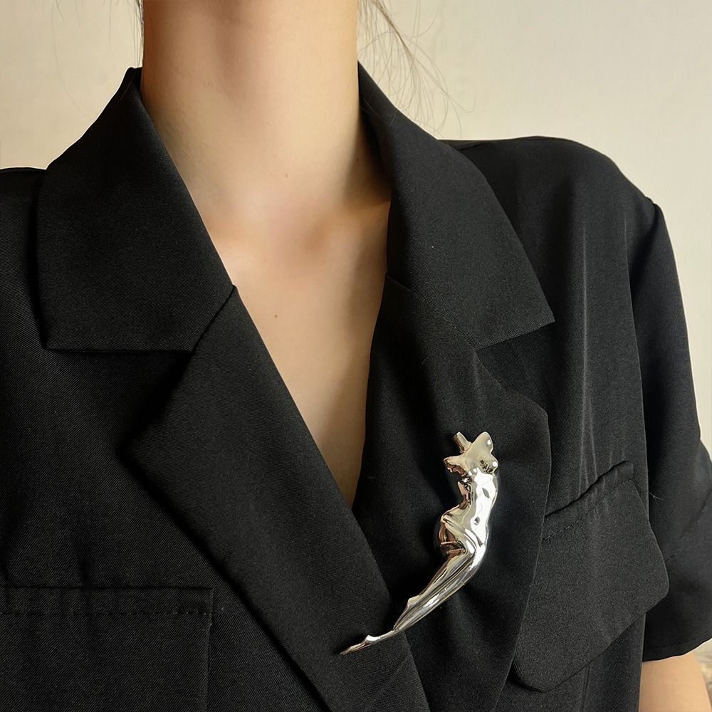 Body Jewelry Brands - Broches sculptées en alliage brillant, accessoires