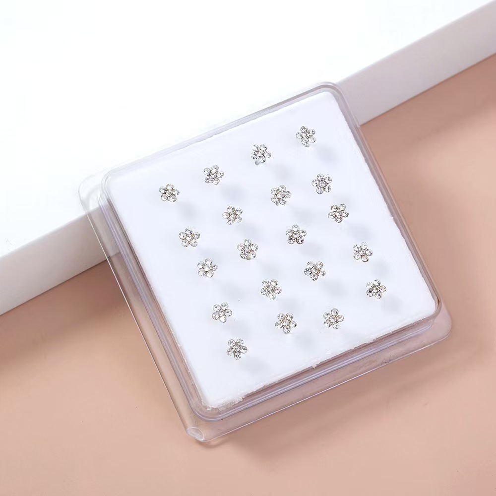 Body Jewelry Jewelry Box - 20 pièces/boîte corps nez Piercing bijoux
