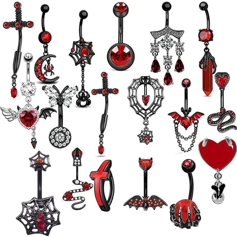 Body Jewelry Hot - Personnalité en forme de coeur nombril