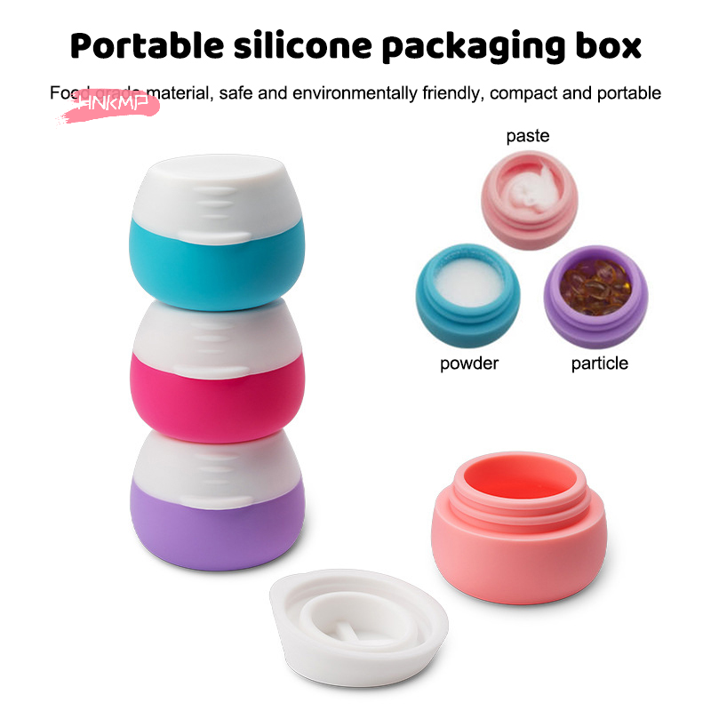 Body Jewelry Jewelry Box - Pot de voyage Portable en Silicone