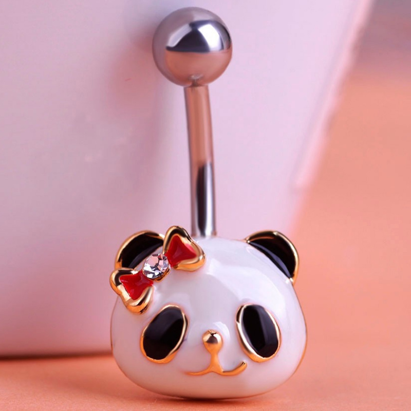 Body Jewelry Brands - Zlxgirl mode femmes panda animal sexe