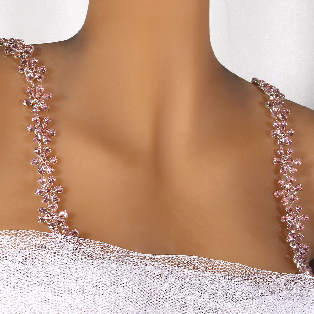 Body Jewelry Jewelry Box - Bretelles florales pour femmes, bretelles de