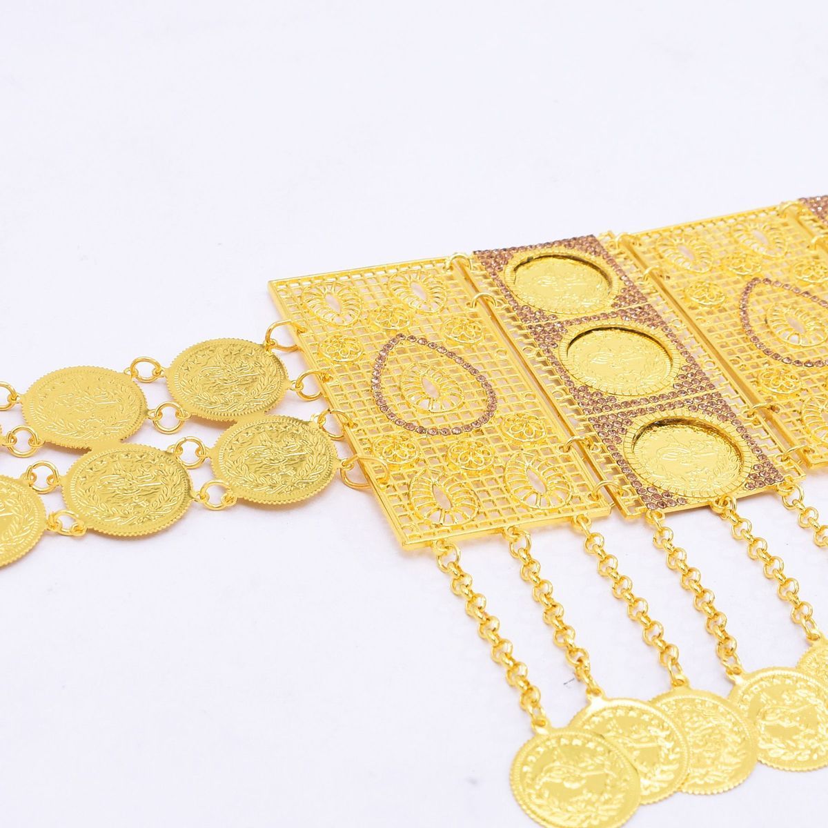Nouvelle ceinture plaquée or 2 - Body Jewelry Dubai avis et prix