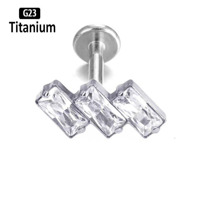 ATSM F136 titane lèvre Zircon  - Body Jewelry Jewelry Box avis et prix