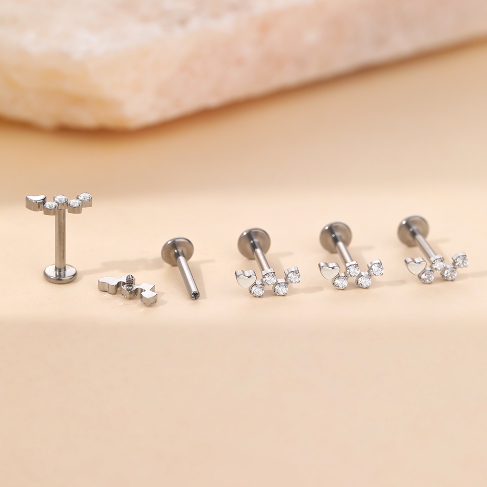 Boucles d'Oreilles en Titane p - Body Jewelry Flat Back avis et prix
