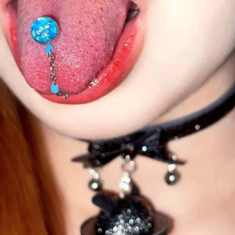 1 pièce Piercing de langue en  - Body Jewelry Hot avis et prix