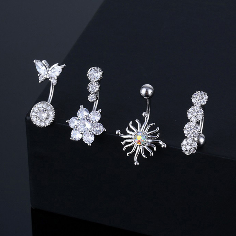 Anneau de nombril en cristal e - Body Jewelry Belly Button Rings avis et prix