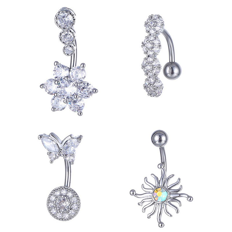 Anneau de nombril en cristal e - Body Jewelry Belly Button Rings avis et prix