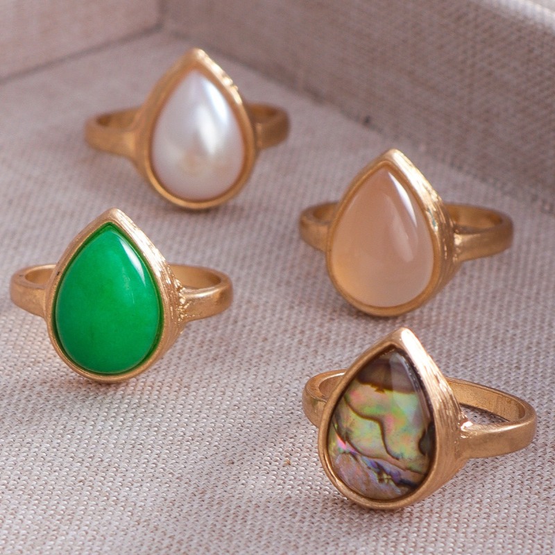Bague en forme de larme Vintag - Body Jewelry Brands avis et prix