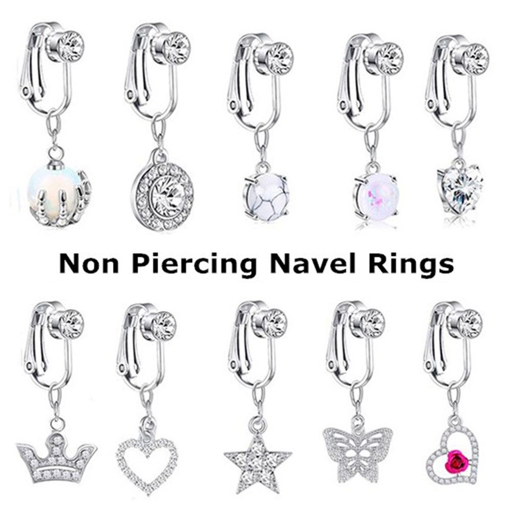 Accessoires Clip sur boucles d - Body Jewelry Belly Button Rings avis et prix