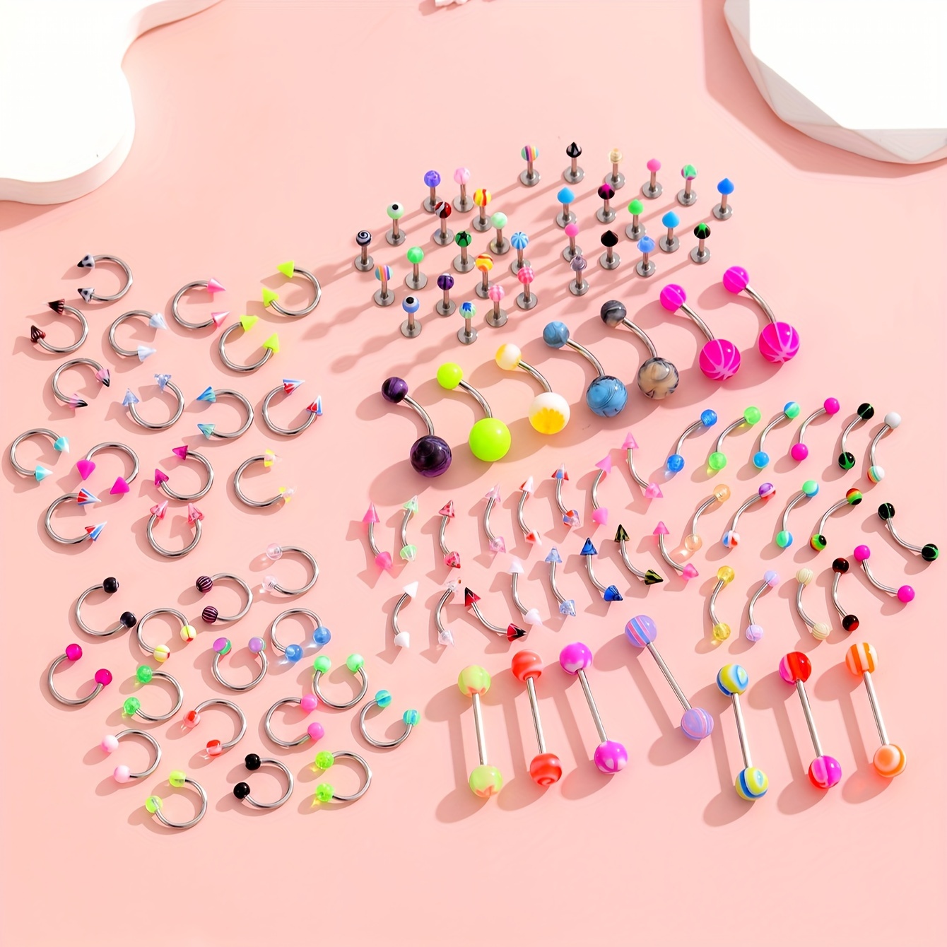 45/80/110 pièces mélange Style - Body Jewelry Jewelry Box avis et prix