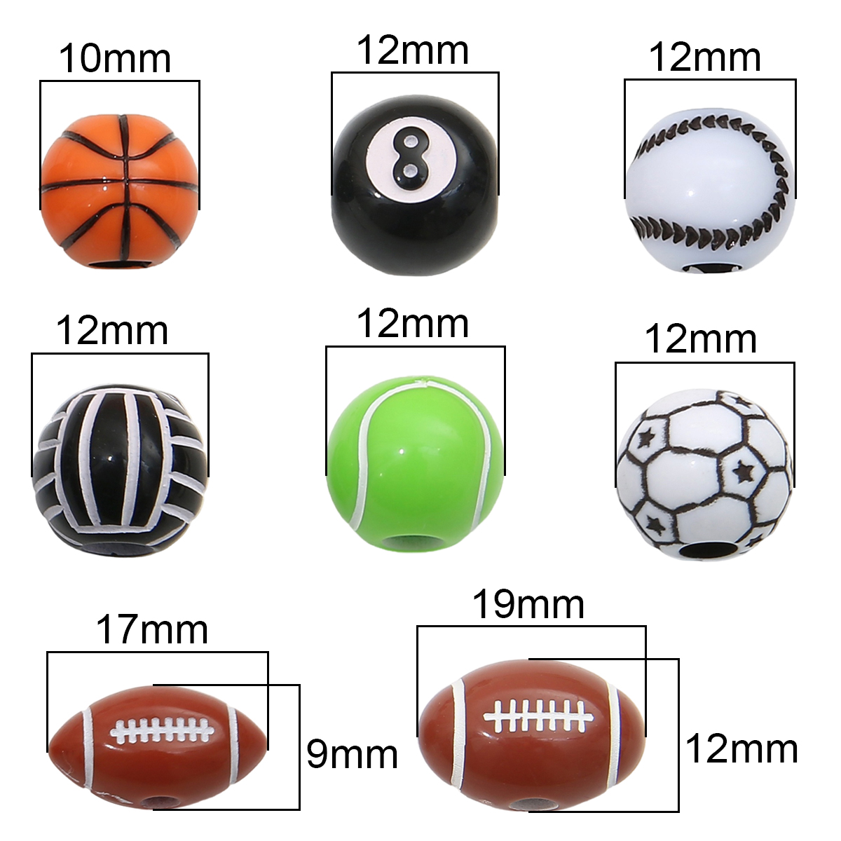 Perles en boule acrylique fait - Body Jewelry Unique avis et prix
