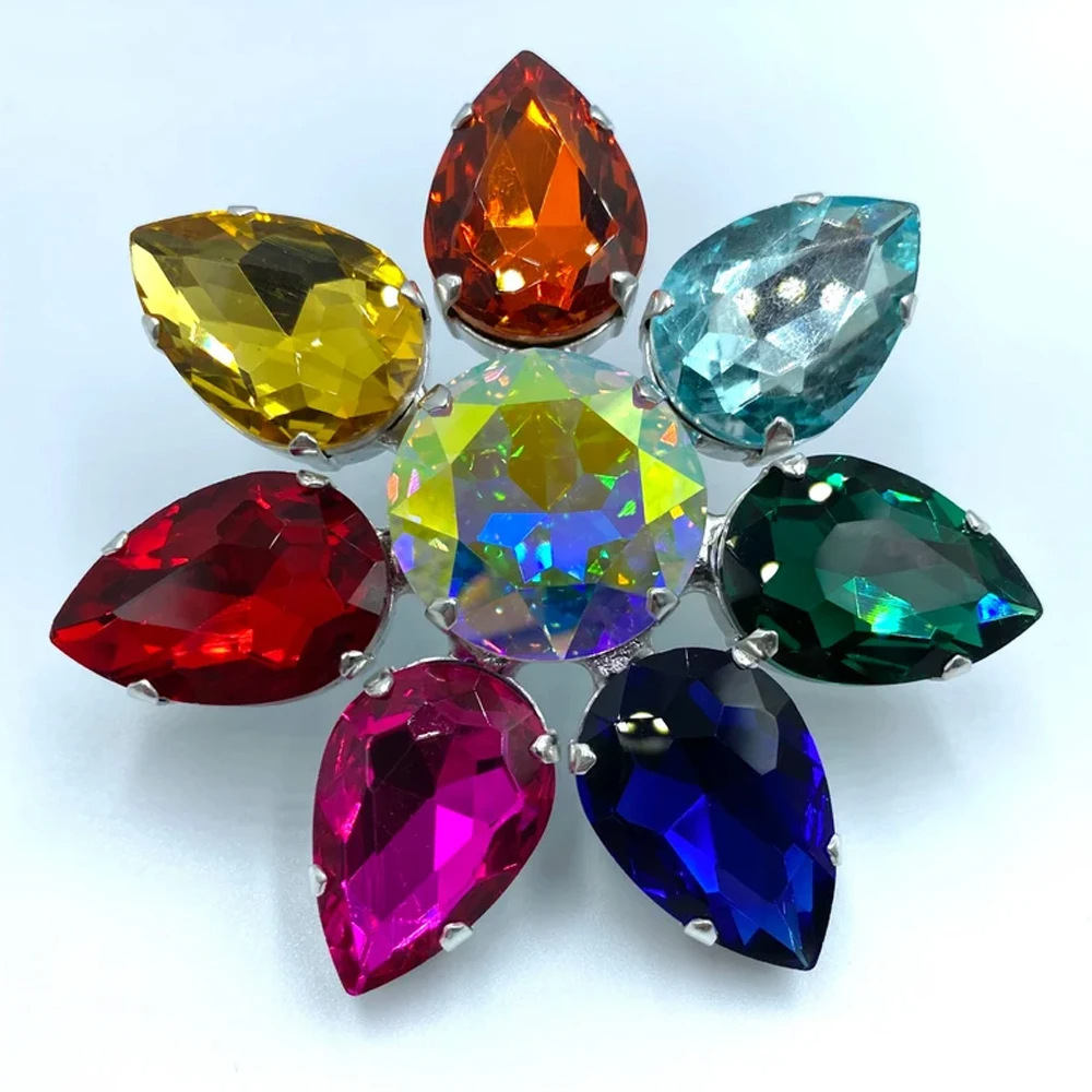 Stonefans-Broches florales sur - Body Jewelry Dubai avis et prix