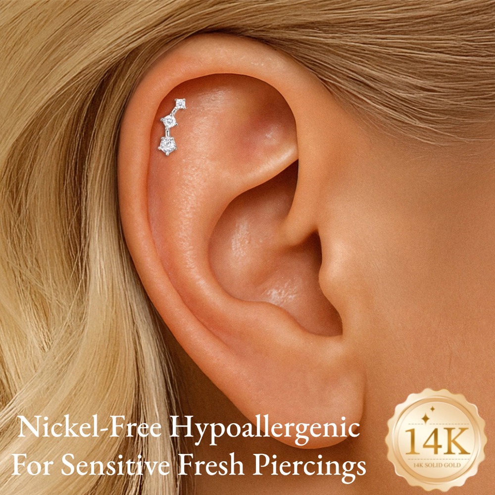 DIeSchein Clous de piercing en - Body Jewelry Flat Back avis et prix