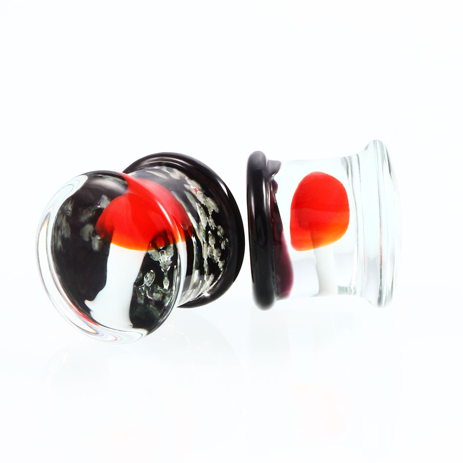 Bouchons d'oreilles en verre,  - Body Jewelry Brands avis et prix