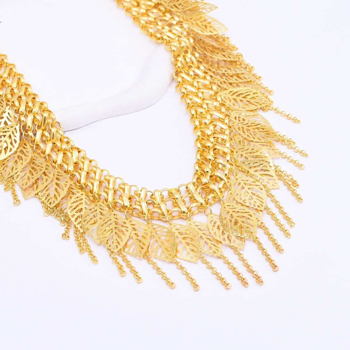 Ceinture à pampilles plaquée o - Body Jewelry Dubai avis et prix