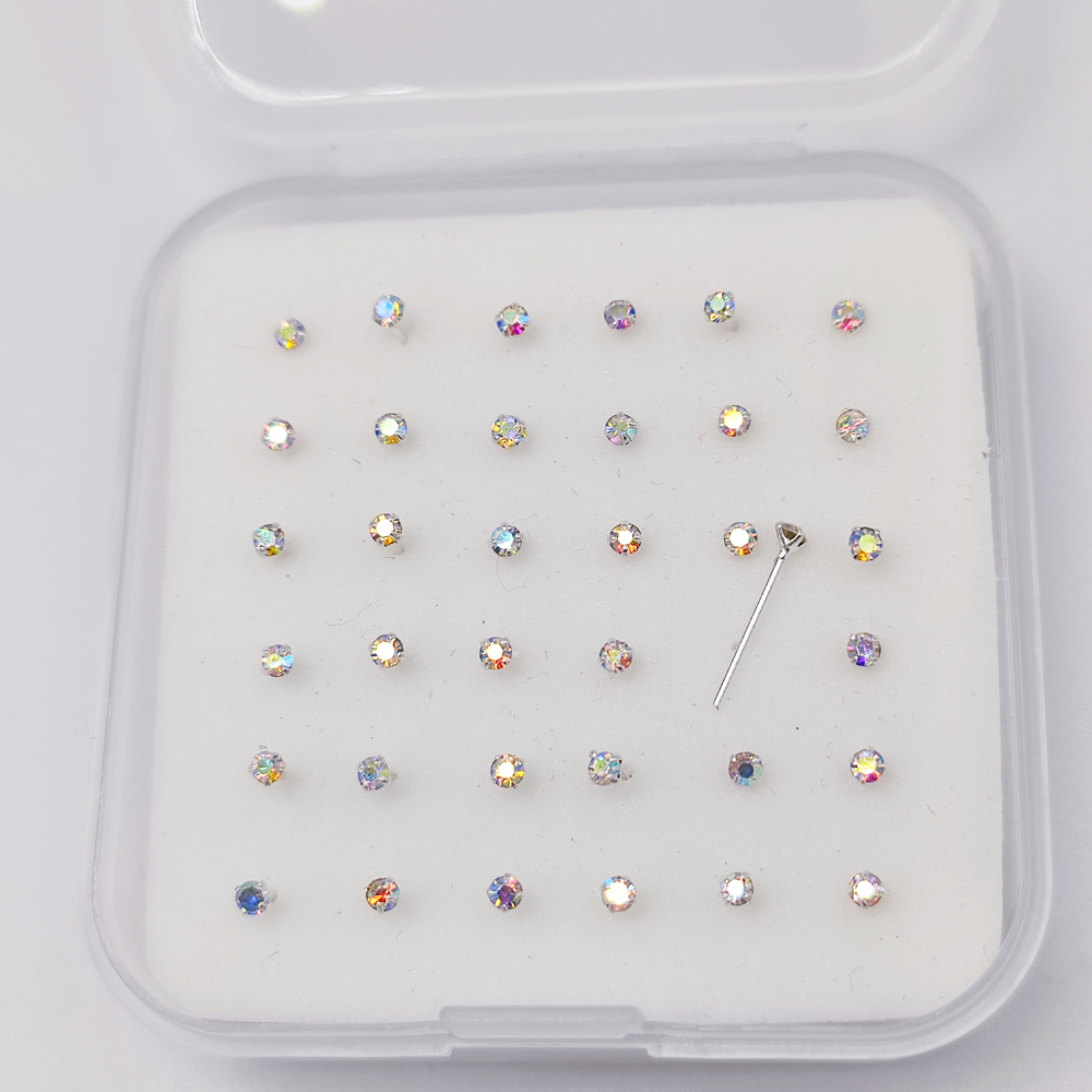 Goujon de nez en argent Sterli - Body Jewelry Jewelry Box avis et prix