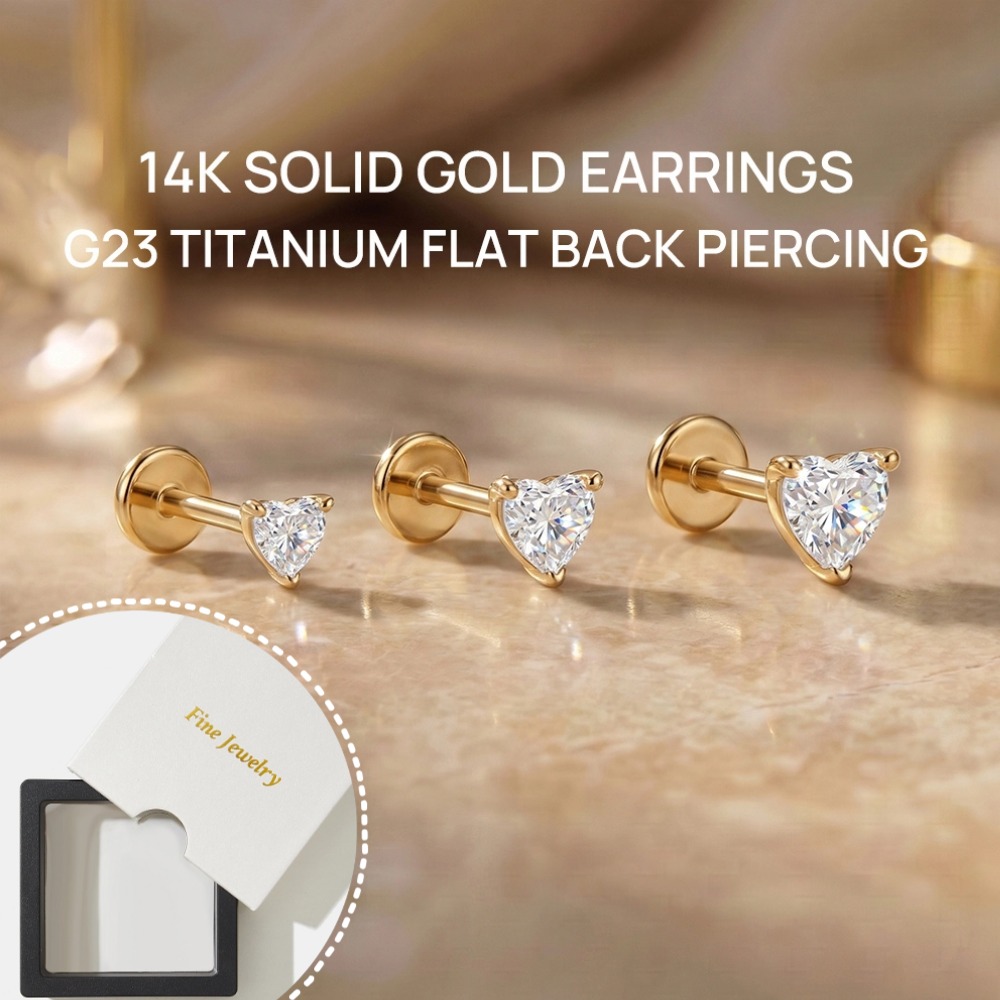 DIeSchein Boucles d'oreilles à - Body Jewelry Flat Back avis et prix