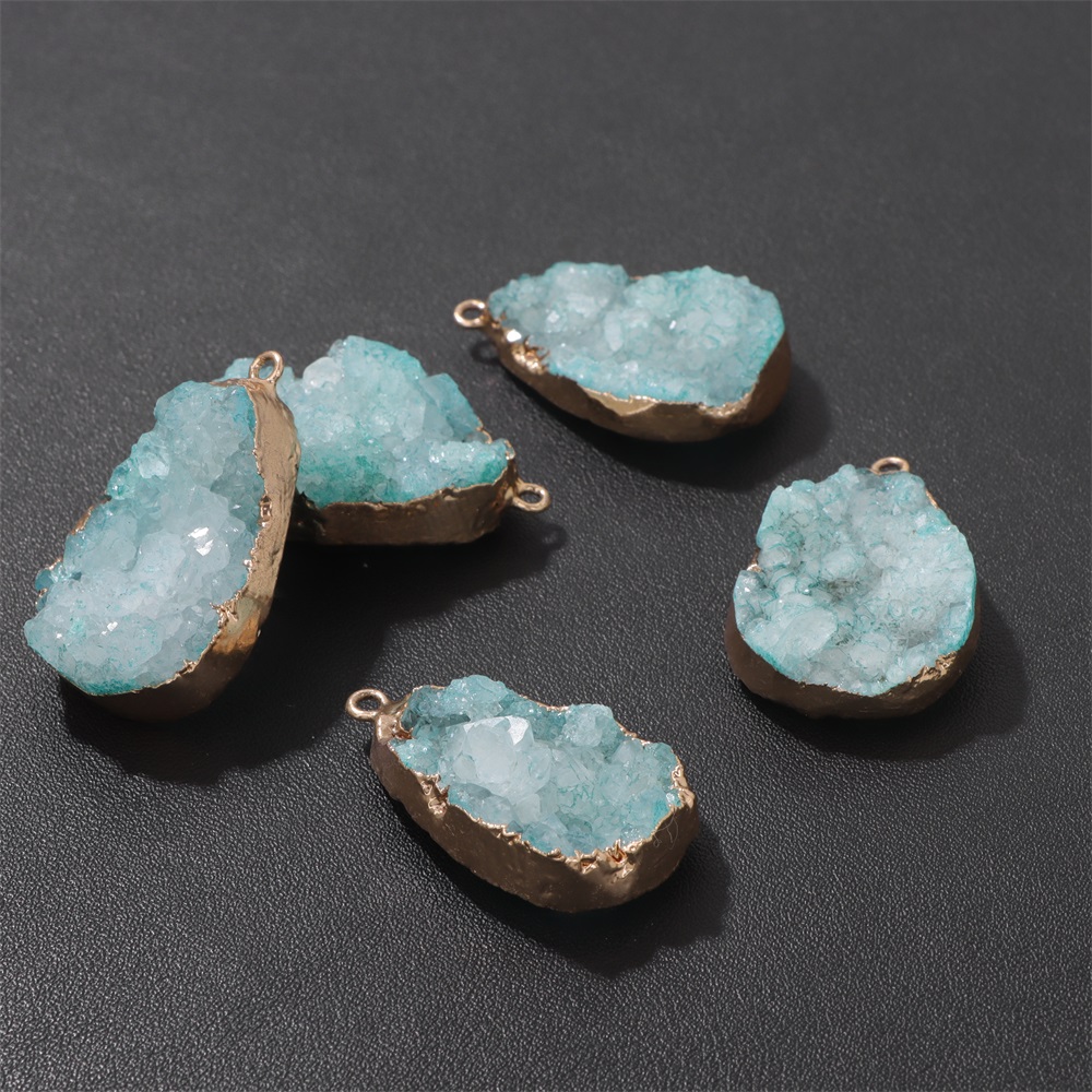 Pendentif géode d'agate nature - Body Jewelry Unique avis et prix