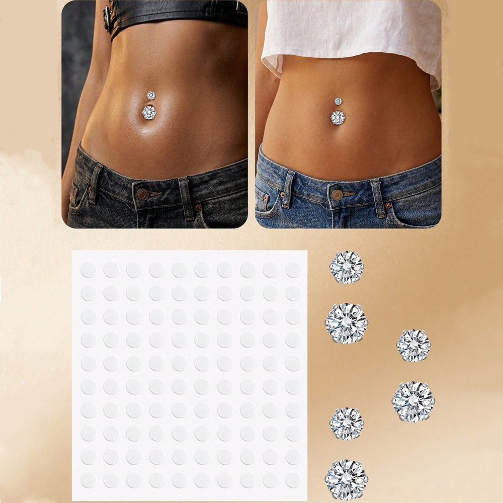 Faux piercing de nombril en zi - Body Jewelry Belly Button Rings avis et prix