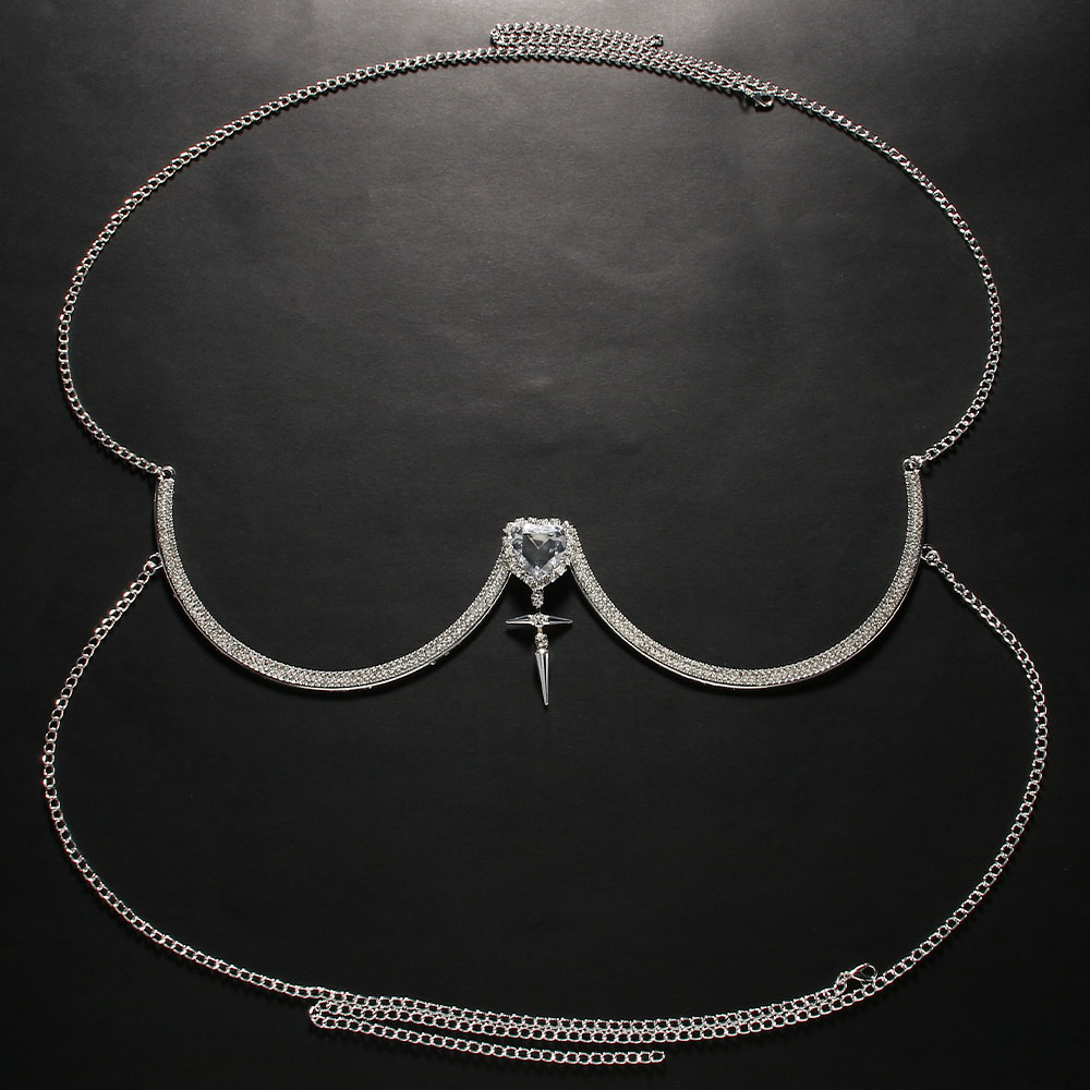Harnais de poitrine en forme d - Body Jewelry Jewelry Box avis et prix