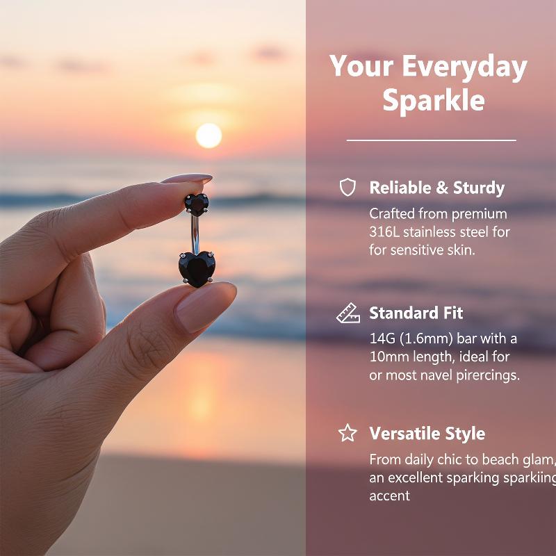 Anneaux de nombril en acier in - Body Jewelry Belly Button Rings avis et prix