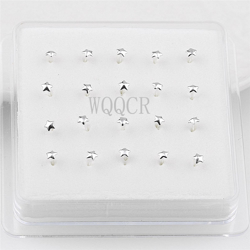 20 pièces/boîte Clous de nez e - Body Jewelry Jewelry Box avis et prix