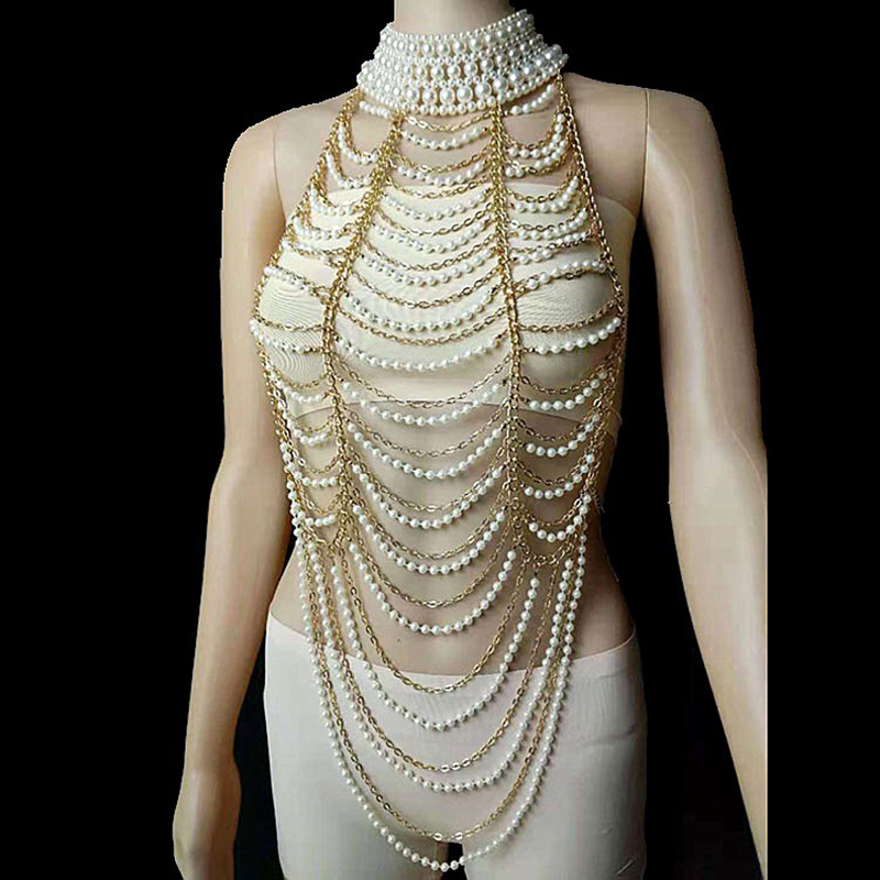 Collier de perles multicouches - Body Jewelry Brands avis et prix