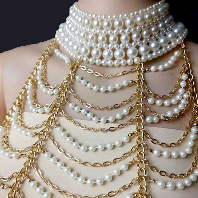 Collier de perles multicouches - Body Jewelry Brands avis et prix