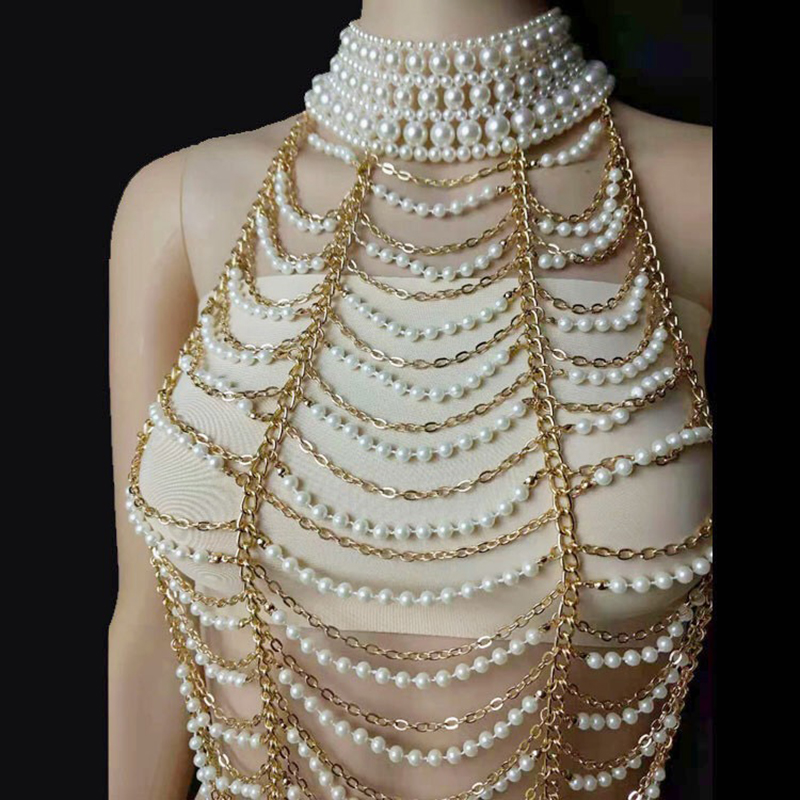 Collier de perles multicouches - Body Jewelry Brands avis et prix