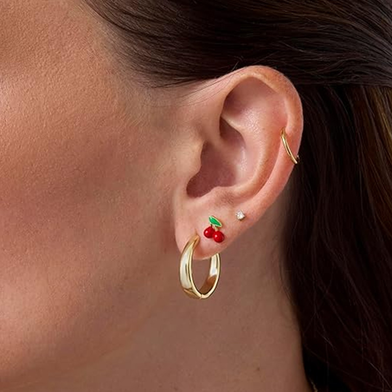 Boucles d'oreilles Cartilage p - Body Jewelry Flat Back avis et prix
