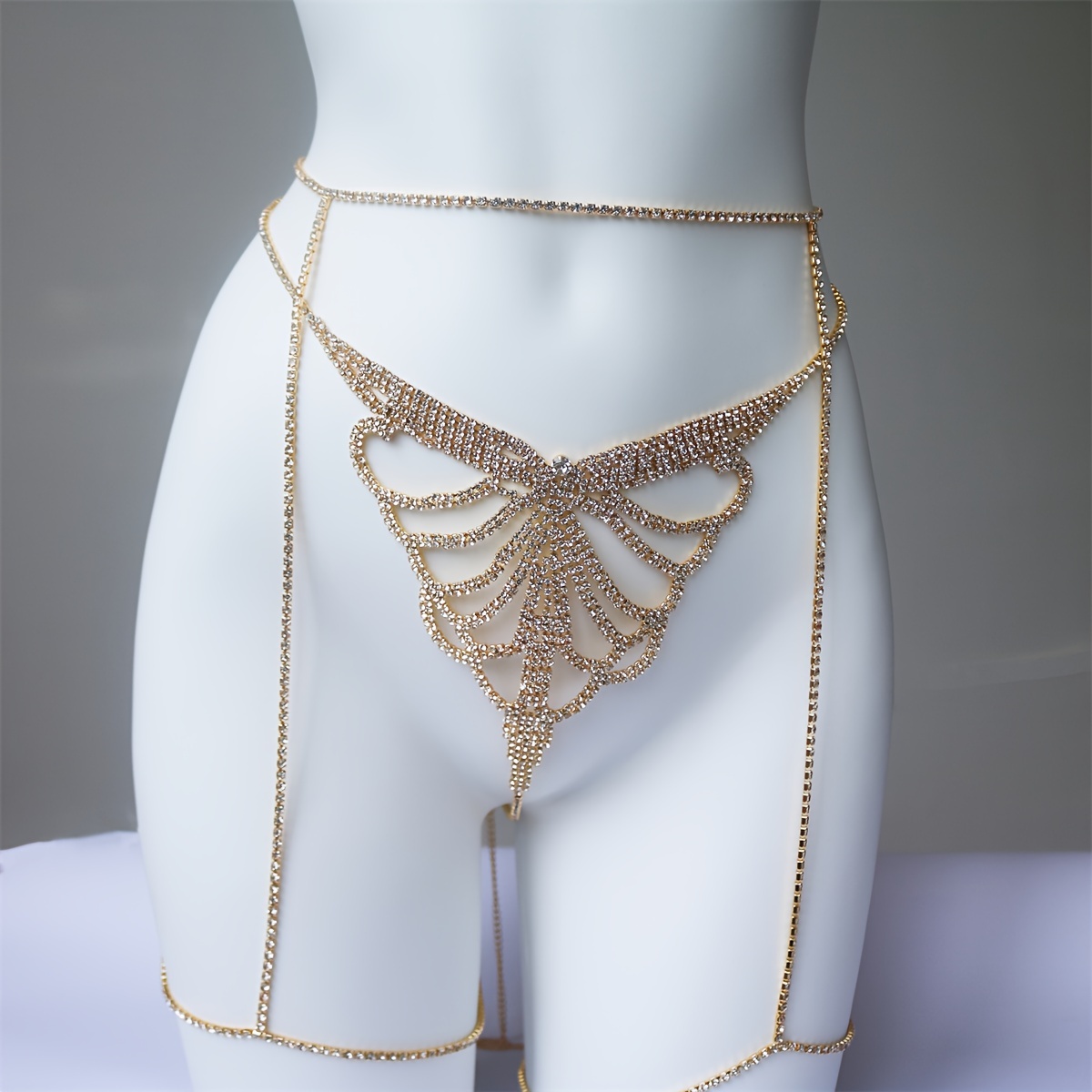 Chaîne de jambe de pantalon en - Body Jewelry Chain avis et prix