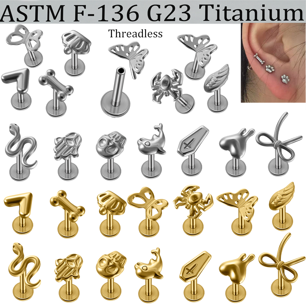 2/1 pièces G23 solide titane s - Body Jewelry Etc avis et prix