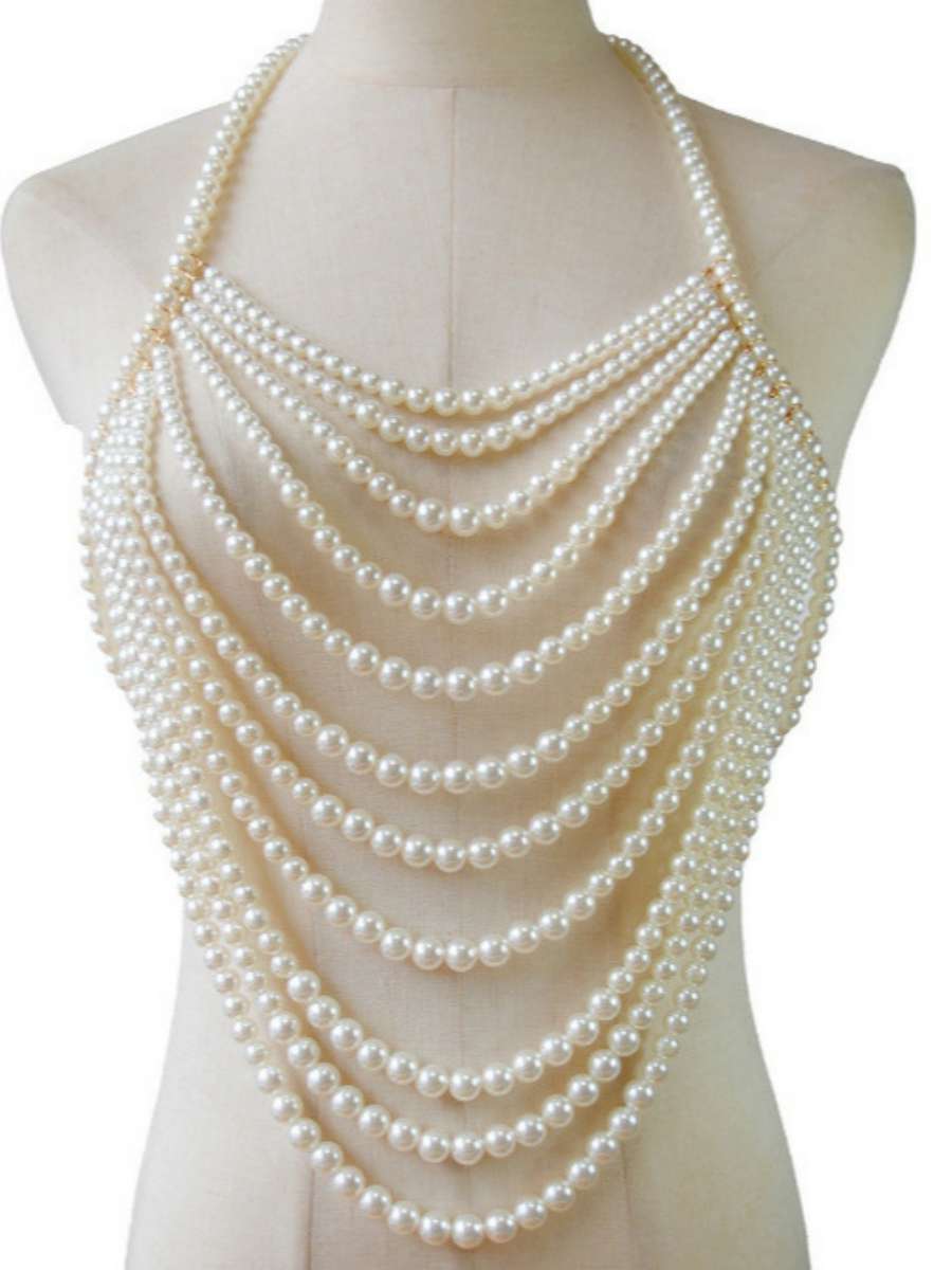 Collier de perles multicouches - Body Jewelry Brands avis et prix
