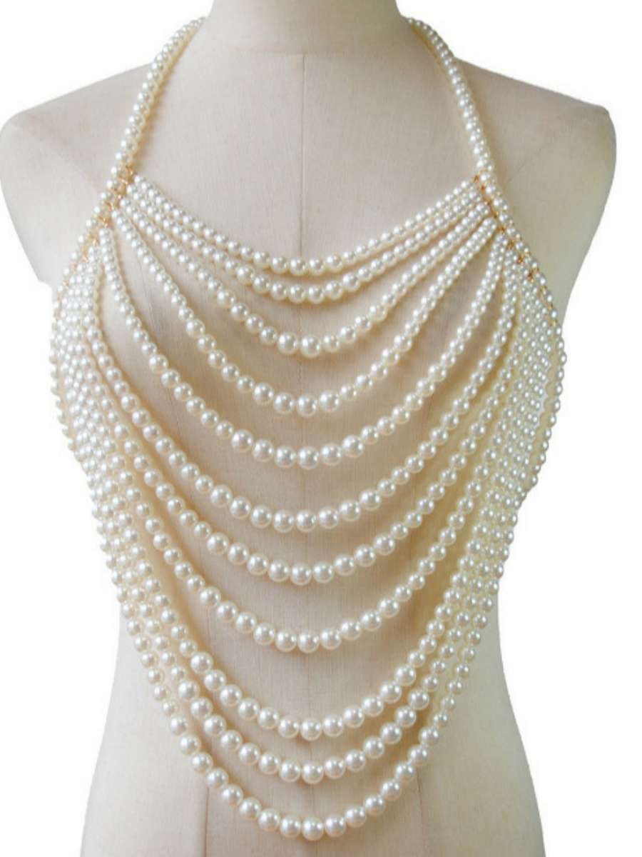 Collier de perles multicouches - Body Jewelry Brands avis et prix