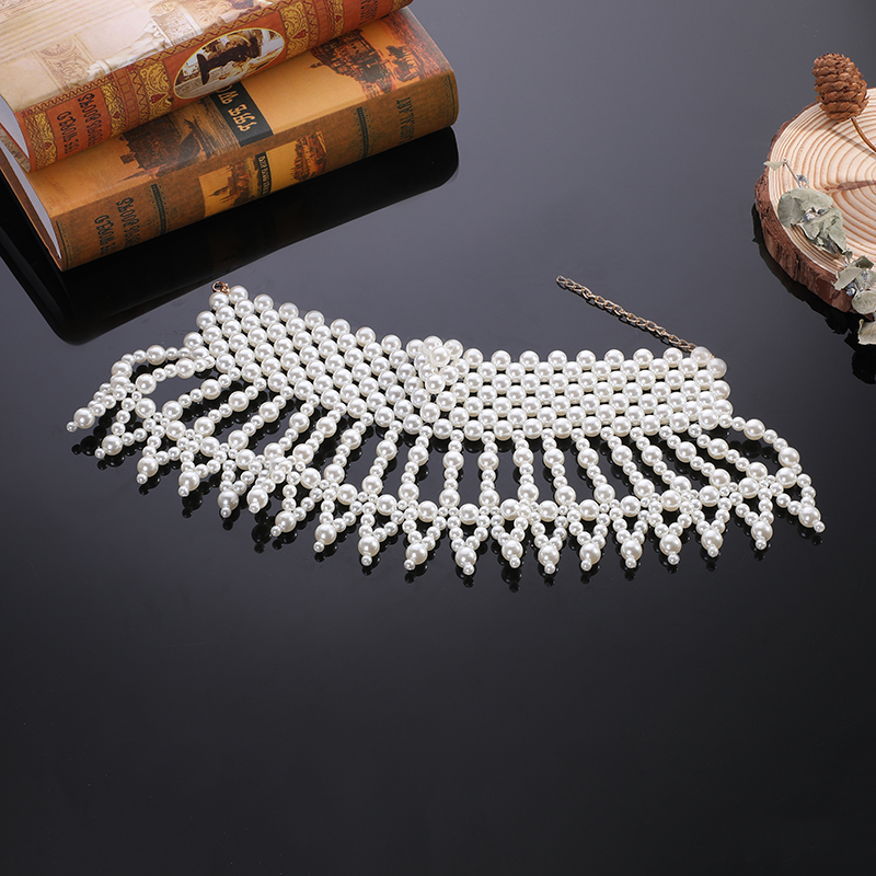Collier de mode en perles, cha - Body Jewelry Brands avis et prix